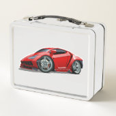 Cartoon super auto (Achterkant)