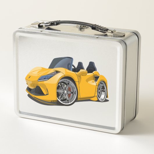 Cartoon super auto (Achterkant)