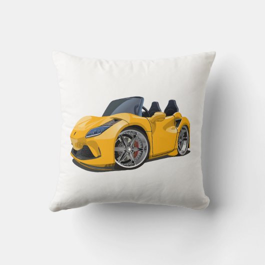 Cartoon super auto kussen (Achterkant)