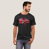Cartoon super auto t-shirt (Voorkant volledig)