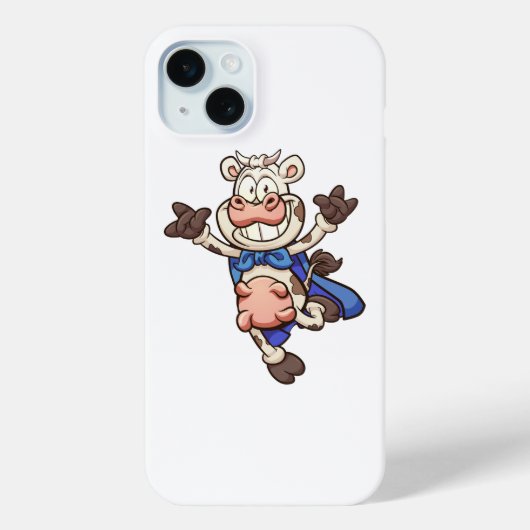 cartoon super koe overslaan Case-Mate iPhone case (Achterkant)
