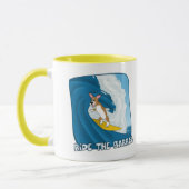 Cartoon Surfing Corgi Mok (Links)