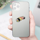 Cartoon sushi sticker (Telefoon)