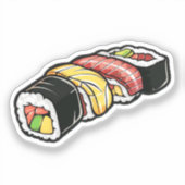 Cartoon sushi sticker (Voorkant)
