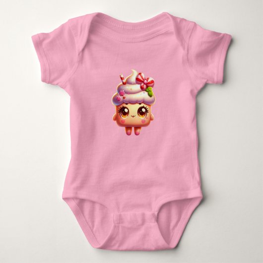 Cartoon Sweet Ice Cream Romper (Voorkant)