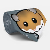 Cartoon Syrische Hamster Stropdas (Opgerold)