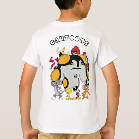 Cartoon T-Shirt (Achterkant)
