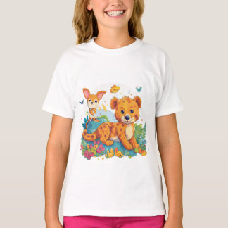 Cartoon T-shirt – Fun Wildlife Art