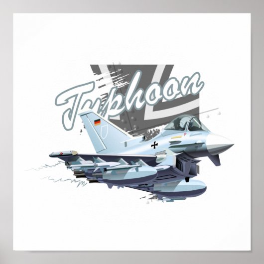 Cartoon T-Shirt Poster (Voorkant)