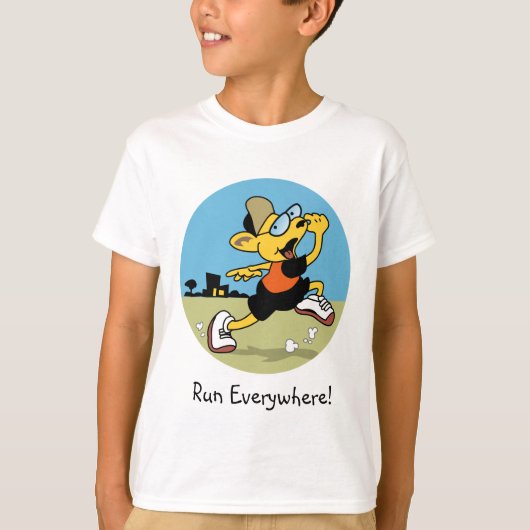 Cartoon T-Shirt van kind (Voorkant)