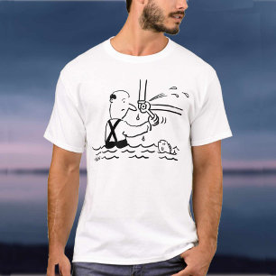 Cartoon T-Shirt voor verwarming en leidinggevende 