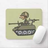 Cartoon Tank Muismat (Met muis)