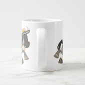 Cartoon Tap Dancing Wildebeest Jumbo Mok (Achterkant)