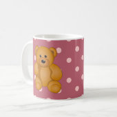 Cartoon Teddy Design Koffiemok (Voorkant links)