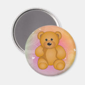 Cartoon Teddy Design Magneet (Voorkant / Achterkant)
