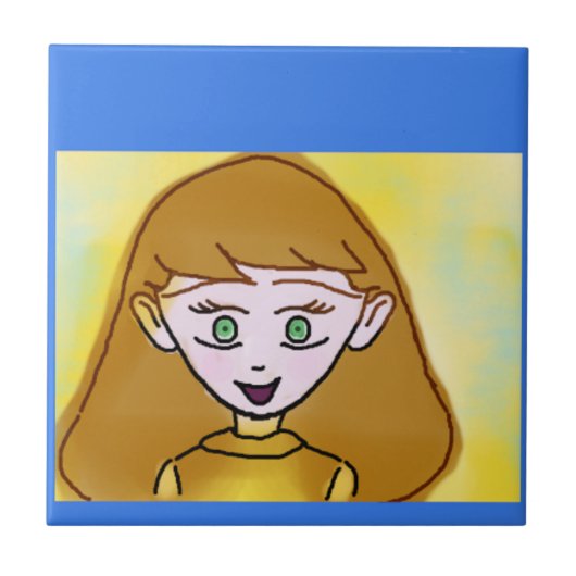 Cartoon Tegeltje (Voorkant)