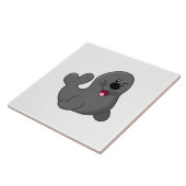 Cartoon Tegeltje (Zijkant)