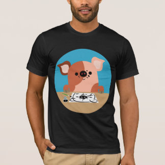 Cartoon tekenen T-shirt voor de verklikker