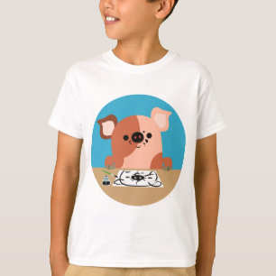 Cartoon tekenen T-shirt voor kinderen