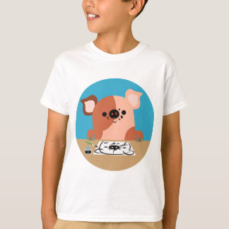 Cartoon tekenen T-shirt voor kinderen