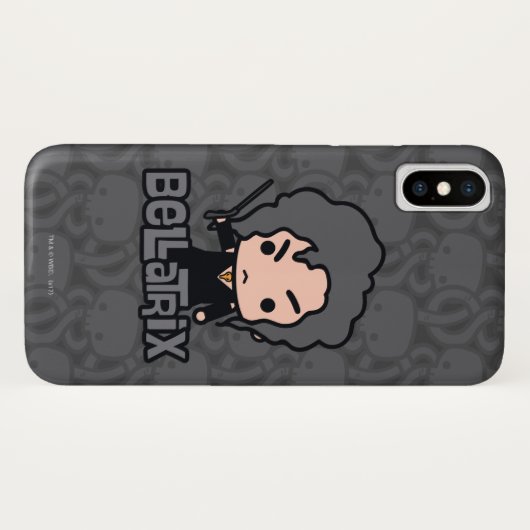 Cartoon tekenkunst met Bellatrix Case-Mate iPhone Case (Achterkant (horizontaal))