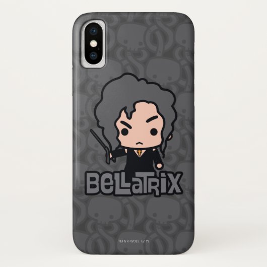 Cartoon tekenkunst met Bellatrix Case-Mate iPhone Case (Achterkant)
