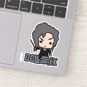 Cartoon tekenkunst met Bellatrix Sticker