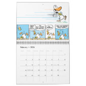 Cartoon-tekentalender Kalender (Feb 2026)