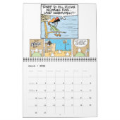 Cartoon-tekentalender Kalender (Mar 2026)