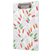 Cartoon testbuizen klembord (Links)