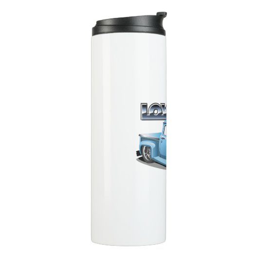 Cartoon Thermosbeker (Gedraaid links)