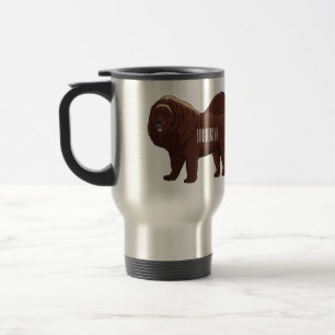 Cartoon Tibetan Mastiff Reisbeker