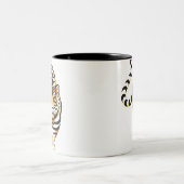 Cartoon Tiger Coffee Mok (Center)