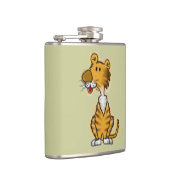 Cartoon Tiger Heupfles (Rechts)