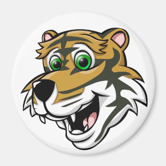 Cartoon Tiger Magneet