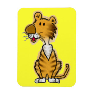 Cartoon Tiger Magneet