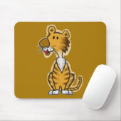 Cartoon Tiger Muismat (Met muis)