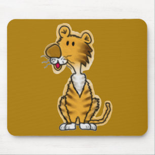 Cartoon Tiger Muismat
