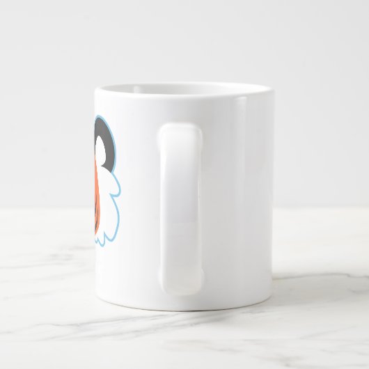 Cartoon Tiger over de Mok van Prowl Jumbo (Achterkant)