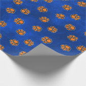 Cartoon Tiger paw Cadeaupapier (Hoek)