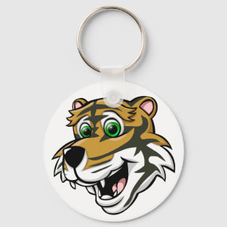 Cartoon Tiger Sleutelhanger