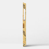 Cartoon Tiger: Vrolijk kinderpatroon. Case-Mate iPhone Case (Achterkant / Links)