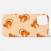 Cartoon Tigers: print voor kinderen Case-Mate iPhone Case (Achterkant (horizontaal))