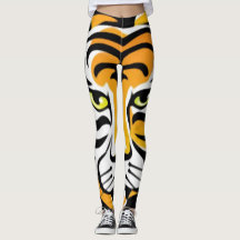 Cartoon tijger - Leggings voor het afdrukken van d