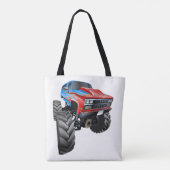 Cartoon Tote Bag (Achterkant)