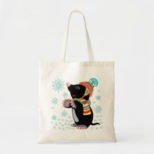 cartoon tote bag