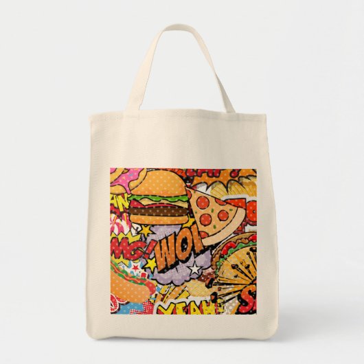 Cartoon Tote Bag (Voorkant)