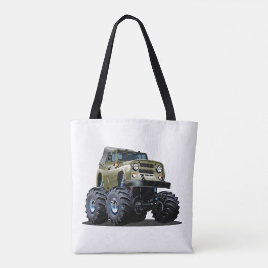 Cartoon Tote Bag (Achterkant)