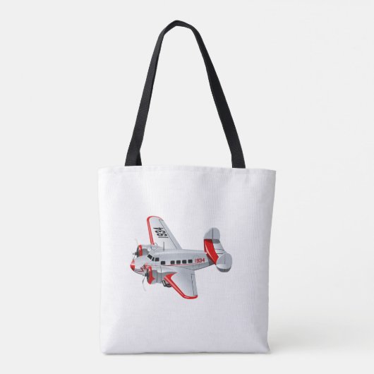 Cartoon Tote Bag (Achterkant)