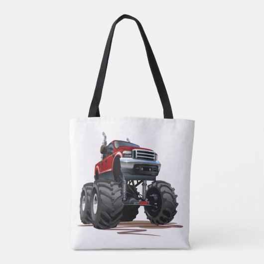 Cartoon Tote Bag (Achterkant)